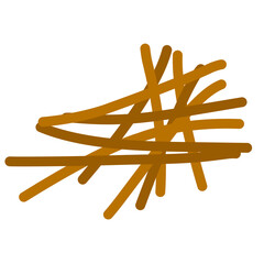 pile of dry twigs