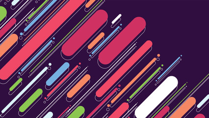 Abstract modern geometric background with diagonal lines