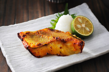 アコウダイの西京焼き　焼き魚