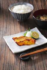 アコウダイの西京焼き　焼き魚