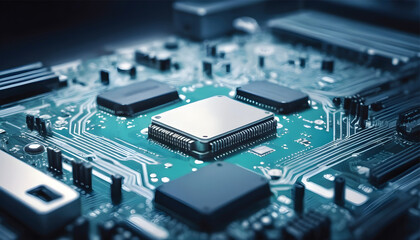 secure-connection-or-cybersecurity-service-concept-of-compute-motherboard-closeup-with-login-and-connecting-verified-credentials-as-wide-banner-design-with-copyspace-area, close up of a board