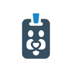 flyer icon vector illustration