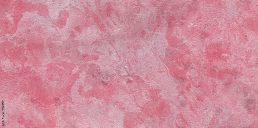 Poster pink background with watercolor abstract background image. texture wall painted beautiful wallpaper 