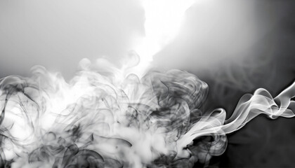 background black and white smoke
