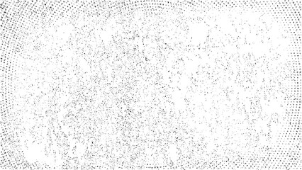 Halftone black and white grunge background. Subtle halftone vector texture overlay. Monochrome abstract splattered background.
