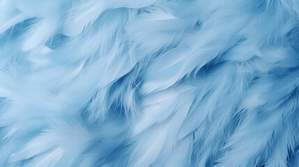 Vintage Feather Texture Pastel Blue Softness And Delicate Lines Background

