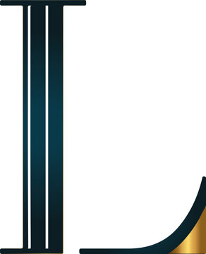 recommend clip art: Elegant font, letter L