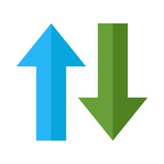 Sort Vector Flat Icon Design