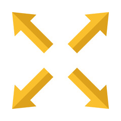 Maximize Vector Flat Icon Design