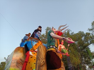 Obraz premium Temple Festival Celebrations in Kerala