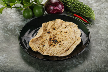 Indian traditional tandori bread - Roti
