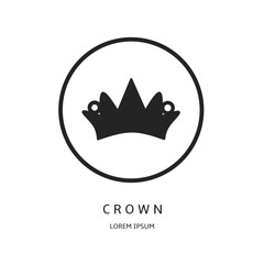 Logo vector design for business. Crown logos.