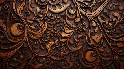 Intricate wooden cut texture reveals the natural beauty of wood grains, Ai Generated.
