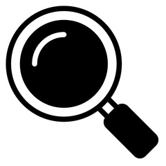 magnifiying glass icon