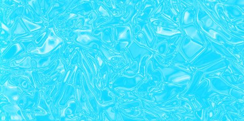 Abstract surface of a ice or ocean,  Water ripple on the ocean with sky blue colors, Soft ocean blue texture with crystal stains, Beautiful natural sky blue color crystalized blue texture with stains.
