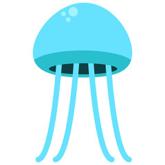 Blue Jellyfish
