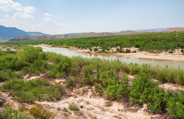 Cañón de Santa Elena Flora and Fauna Protection Area at Big Bend National Park, in southwest Texas