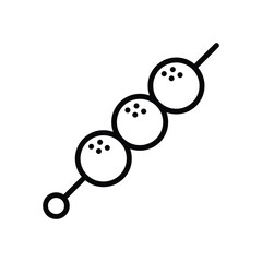 meatball icon vector design template simple and clean