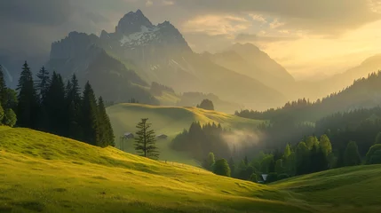 Fototapeten Austrian Alps Maiskogel © Anaya