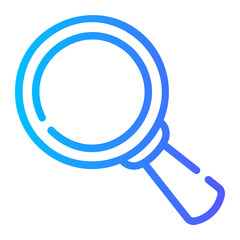 search Line Gradient Icon