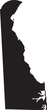 map of the U.S. state of Delaware