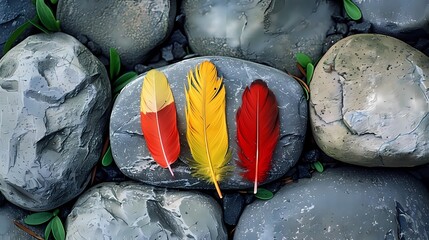 bird feathers background pattern, banner, wings background picture, seamless background