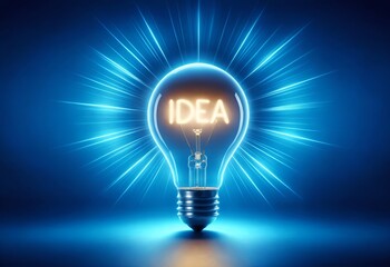 a light bulb with the word "IDEA"