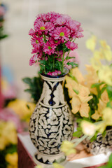 Stunning outdoor wedding  flower decor