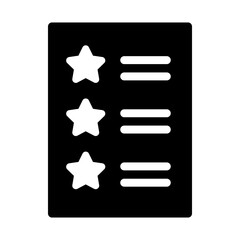 Wish List icon vector. achievement illustration sign. check list symbol.