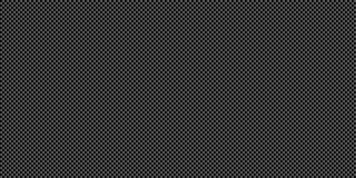 Black vertical carbon fiber seamless texture pattern vector illustration. Textile fabric, car tuning or cloth macro seamless kevlar crisscross texture background.