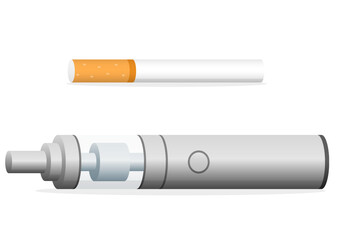 cigarettes isolated on white background