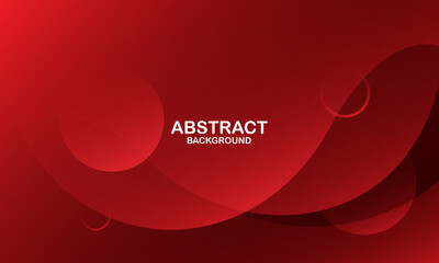 Abstract red fluid background. Eps10 vector