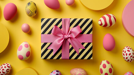 Easter Surprise: Vibrant Eggs and a Gift of Joy