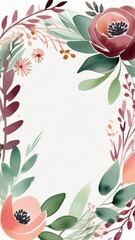 easter greeting card with eggs
