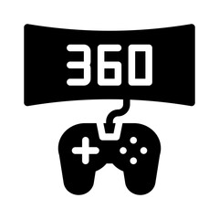 gamepad glyph icon © Deione