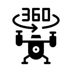 drone glyph icon