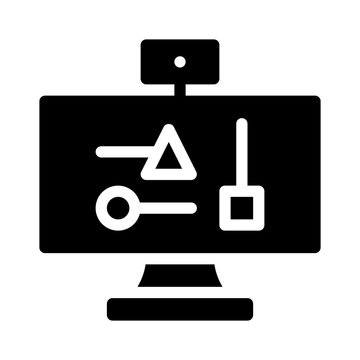 kinect glyph icon