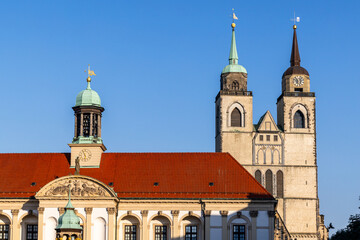 Fototapeta premium Bilder aus der Landeshauptstadt Magdeburg