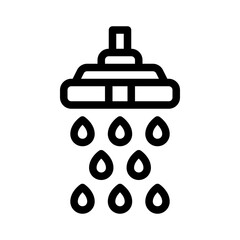 shower line icon