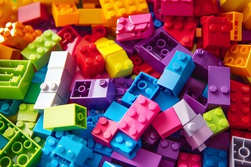 Creativity Blooms with Colorful Blocks