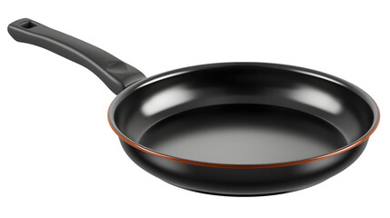 Frying Pan Placed on Transparent Background, Hand Edited Generative AI