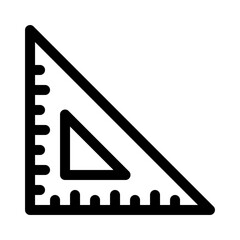 ruler line icon