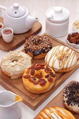 coffee and donuts