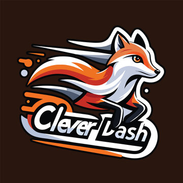 Clever Dash Mascot logo design