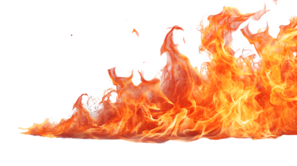 "Fire Placed on Transparent Background, Hand Edited Generative AI