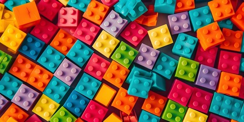 Playful Creativity with Colorful Blocks
