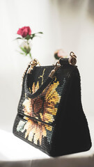 crystals or even gems are used to design the bag. The shiny bag looks like expensive jewelry, helping to adorn the appearance more luxuriously,Bucket bags in the Fall - Winter 2023 season remind of ch