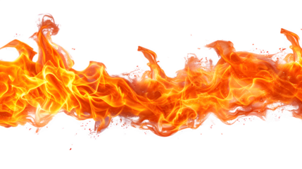 "Fire Placed on Transparent Background, Hand Edited Generative AI
