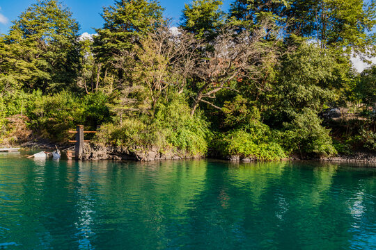 Sailing Lake Todos los Santos, from Petrohue port - Chile - Andean Crossing