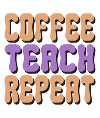 Retro  Teacher Craft Design. T-shirt Design. Illustration